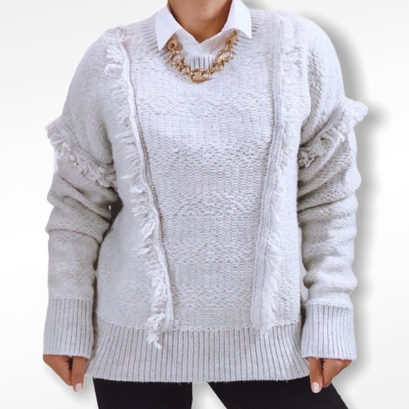 Ms Maggie. Size XL Grey Pullover Sweater - Picture 1 of 7